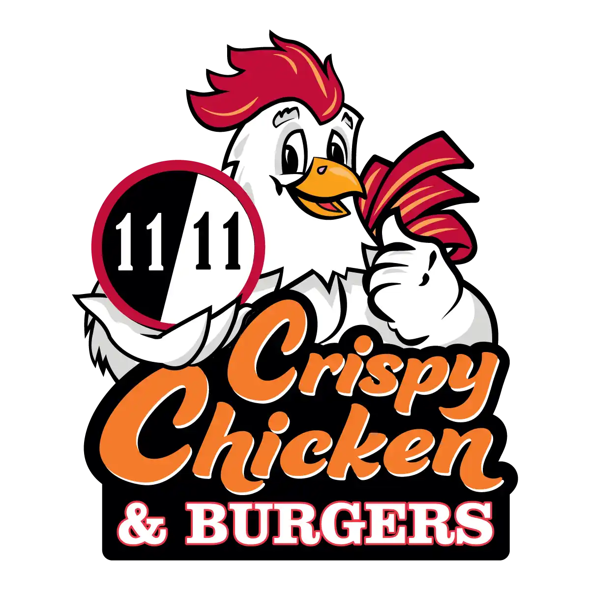 1111 Crispy Chicken & Burgers Logo